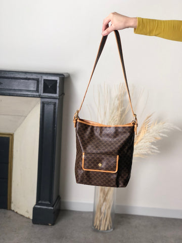 CELINE Macadam Shoulder bag Brown New 1:1 f23gdx