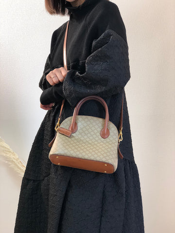 CELINE Macadam 2WAY minibag Bugatti Bored handbag shoulderbag beige New 1:1 oldceline k2jmdu