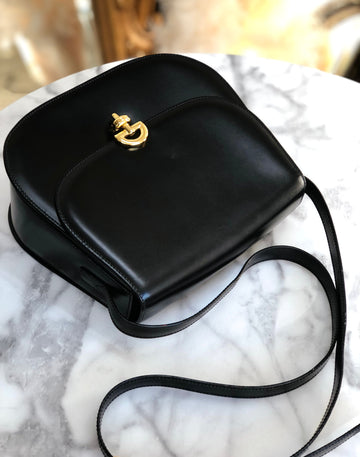 CELINE Crossbody Shoulderbag Black New 1:1 Old CELINE vbfwhs