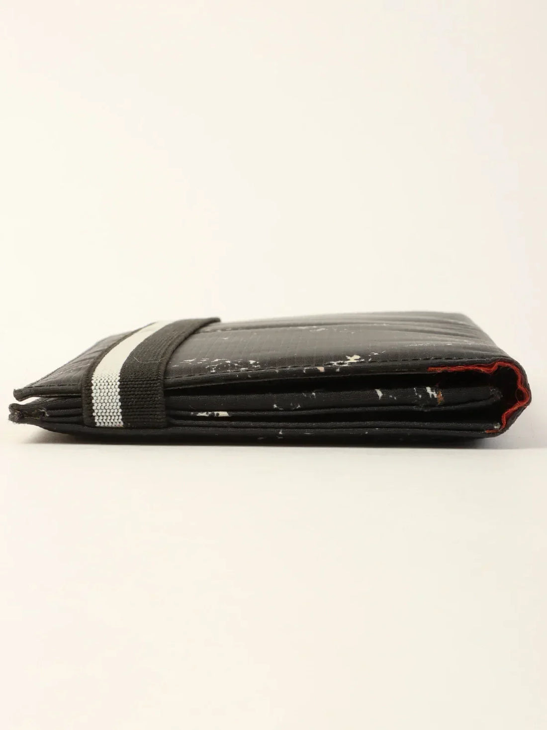 Top Quality Chanel Around 1998 Made Travel Nylon Long Wallet Black