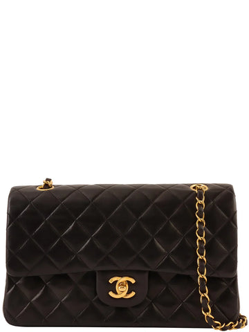 Top Quality Chanel Around 1995 Made Classic New Chain Bag 25Cm Black