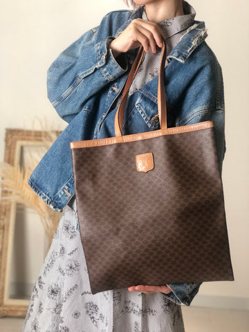 CELINE  Handbag Totebag Brown New 1:1 fpujkf