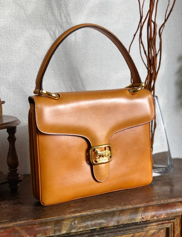 CELINE Horse carriage Handbag Camel New 1:1 Old Celine vksi3i