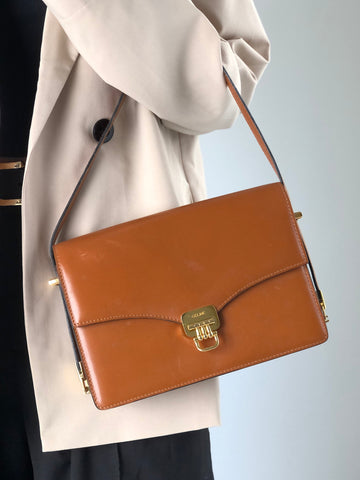 CELINE Horse Bit Shoulder bag Brown New 1:1 zjkkfe