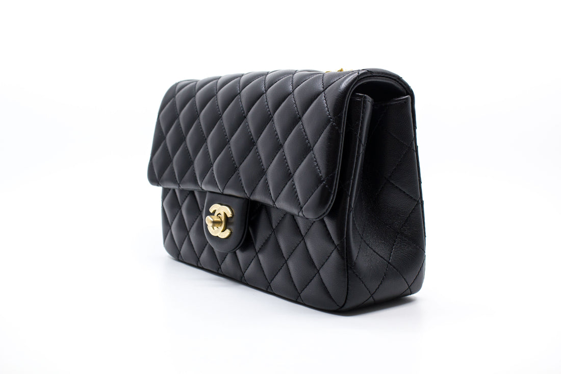 Top Quality Chanel AS4064 B10716 Top Quality Chanel 23S Flap Bag  Black / 94305 Lambskin Shoulder Bags Ghw