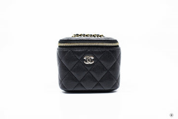 Top Quality Chanel AP1340Y33352 Small Vanity Black / C3906 Caviar Shoulder Bags Pbhw