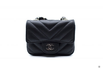 Top Quality Chanel AP2305B07199 Classic Belt Bag Black / 94305 Calfskin Shoulder Bags Shw