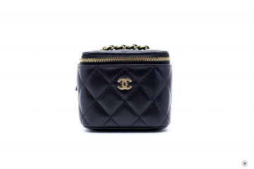 Top Quality Chanel AP1340Y04059 Small Vanity Case  Black / C3906 Lambskin Shoulder Bags Ghw