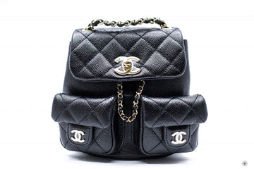 Top Quality Chanel AS3787 B10184 94305 Small Backpack Black / 94305 Calfskin Shoulder Bags Ghw