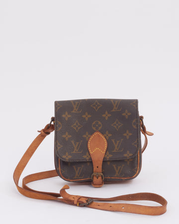 Louis Vuitton New 1:1 Replca 1:1 Rep Monogram Mini Cartouchiere Crossbody