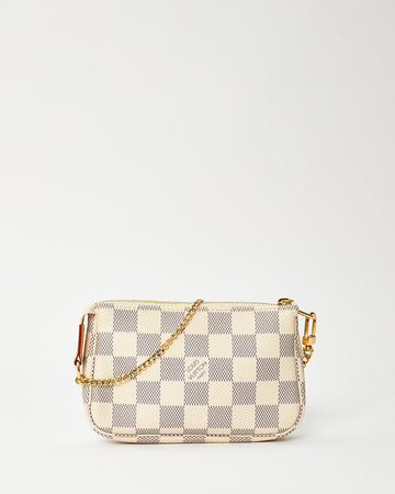 Louis Vuitton Damier Azur Coated Canvas Mini Pochette D'Accessoires
