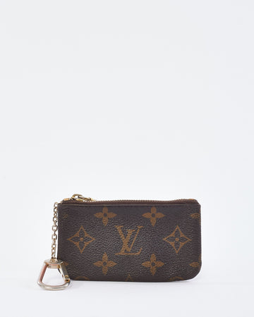 Louis Vuitton Monogram Canvas Key Ring Pouch
