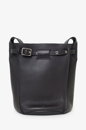 Celine Brown Leather Big Bag Bucket Bag