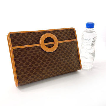 CELINE business bag PVC Brown New 1:1 Macadam Women New 1:1