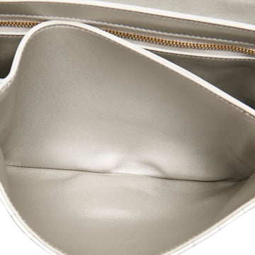 Celine Medium Bicolor C Quilted Leather Shoulder Bag