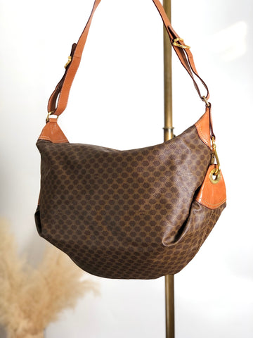 CELINE Macadam Round Shoulder bag Brown New 1:1 ckh8g4
