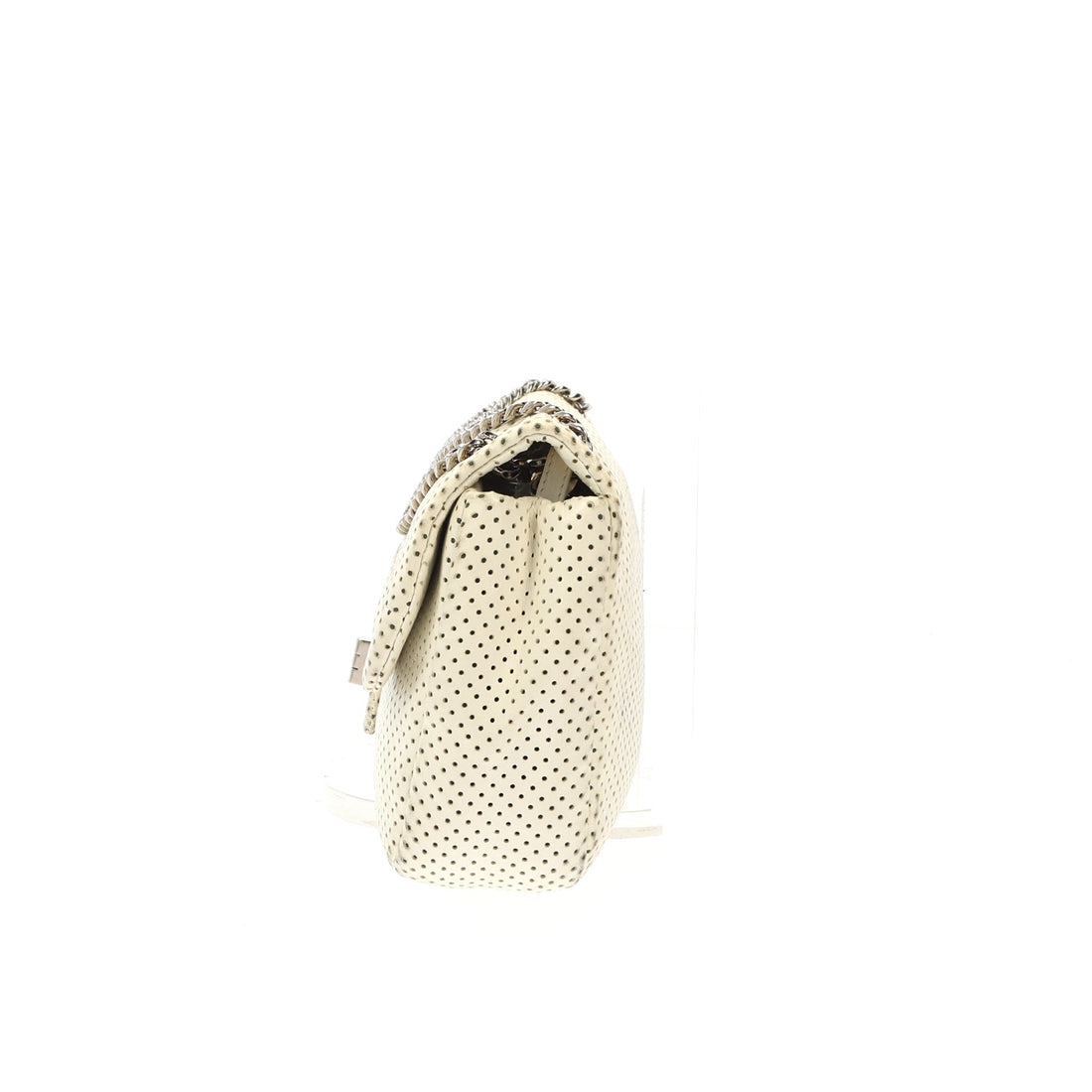 Top Quality Chanel 2.55 Shoulder Bag in White Leather