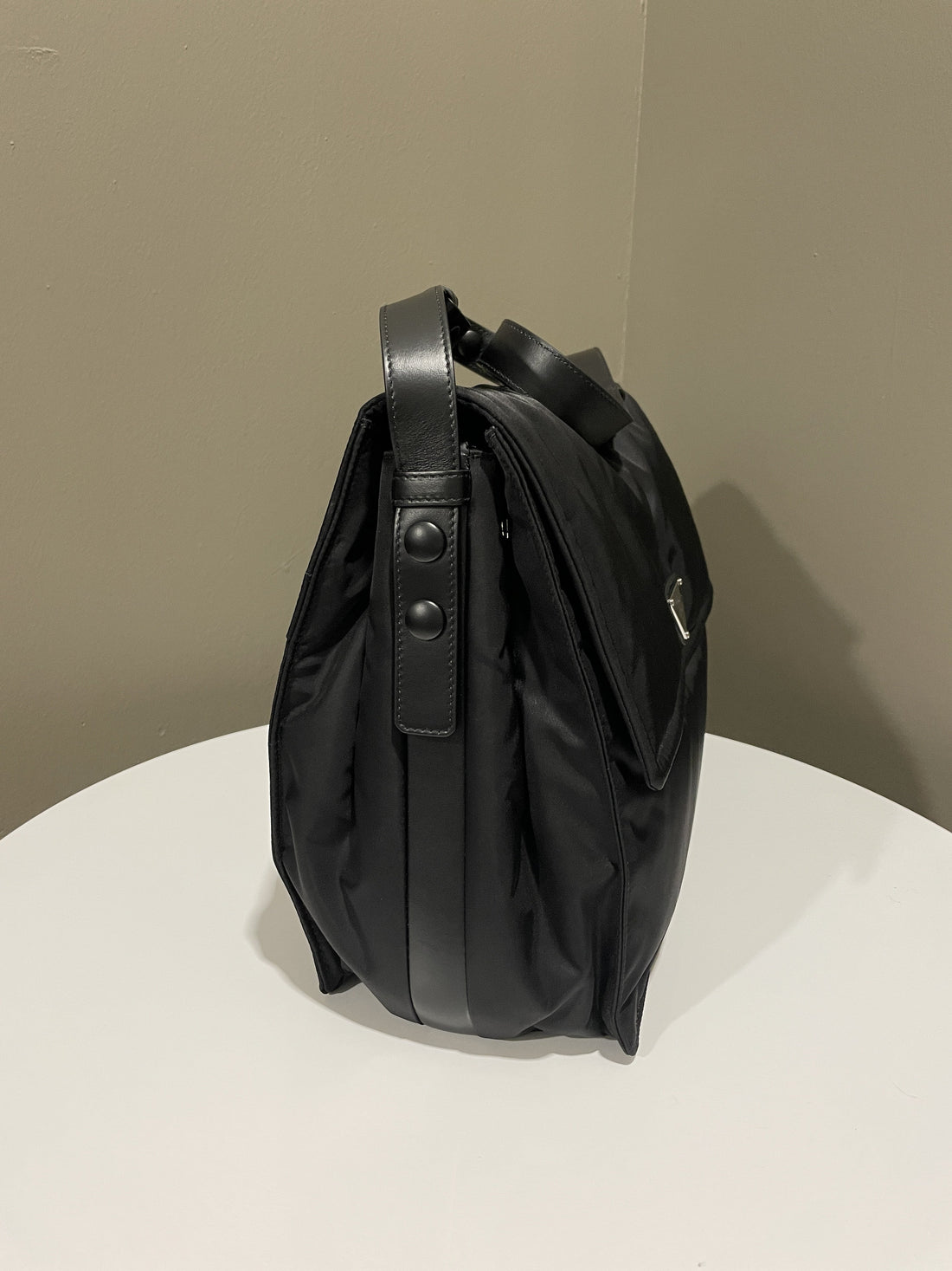 Prada Padded Pattina Bag Black Nylon