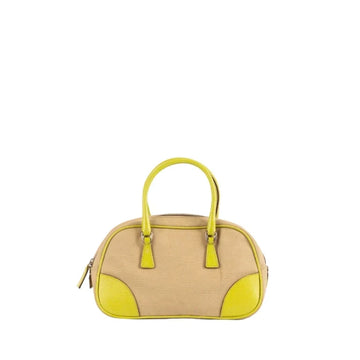 Prada Canapa Bauletto Handbag