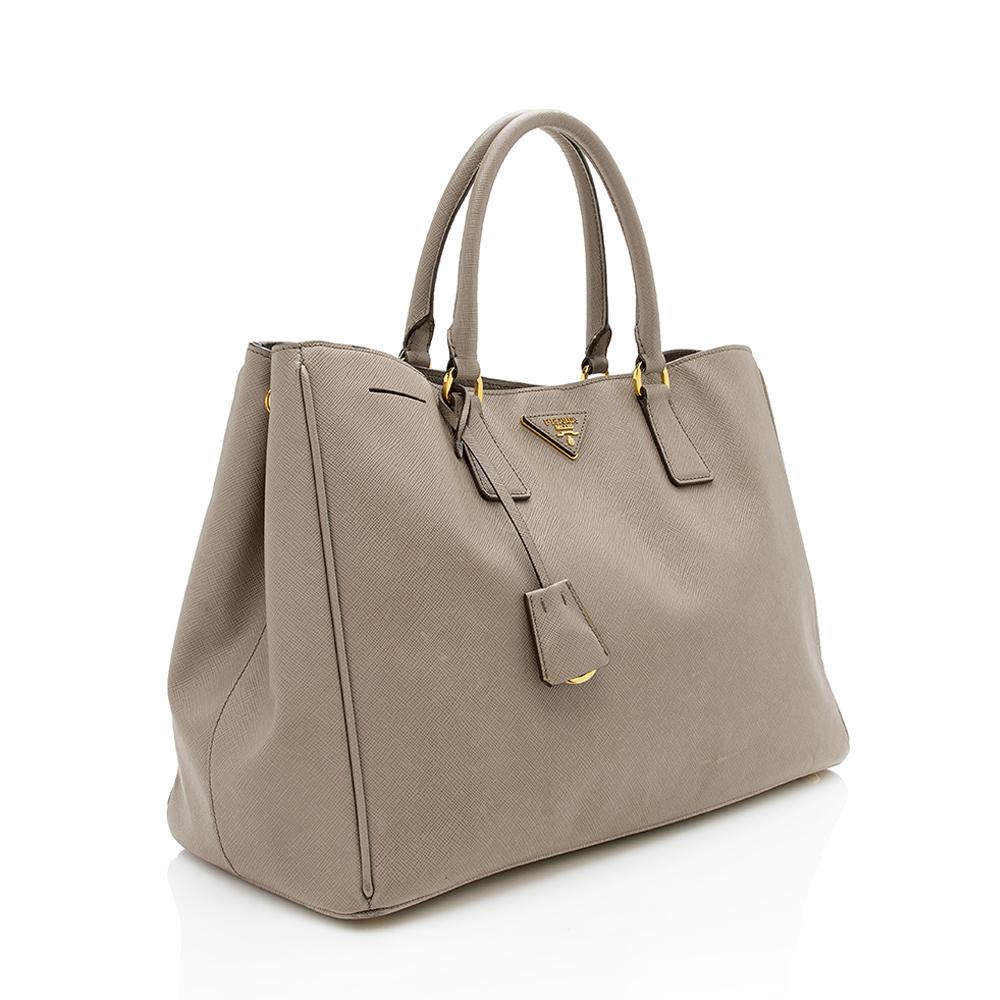 Prada Saffiano Leather Gardeners Tote (SHF-12210)