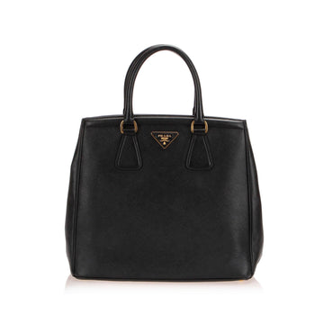 Prada Saffiano Leather Parabole Tote  (SHG-13711)