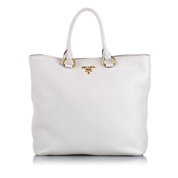 Prada Vitello Daino Tote  (SHG-14611)