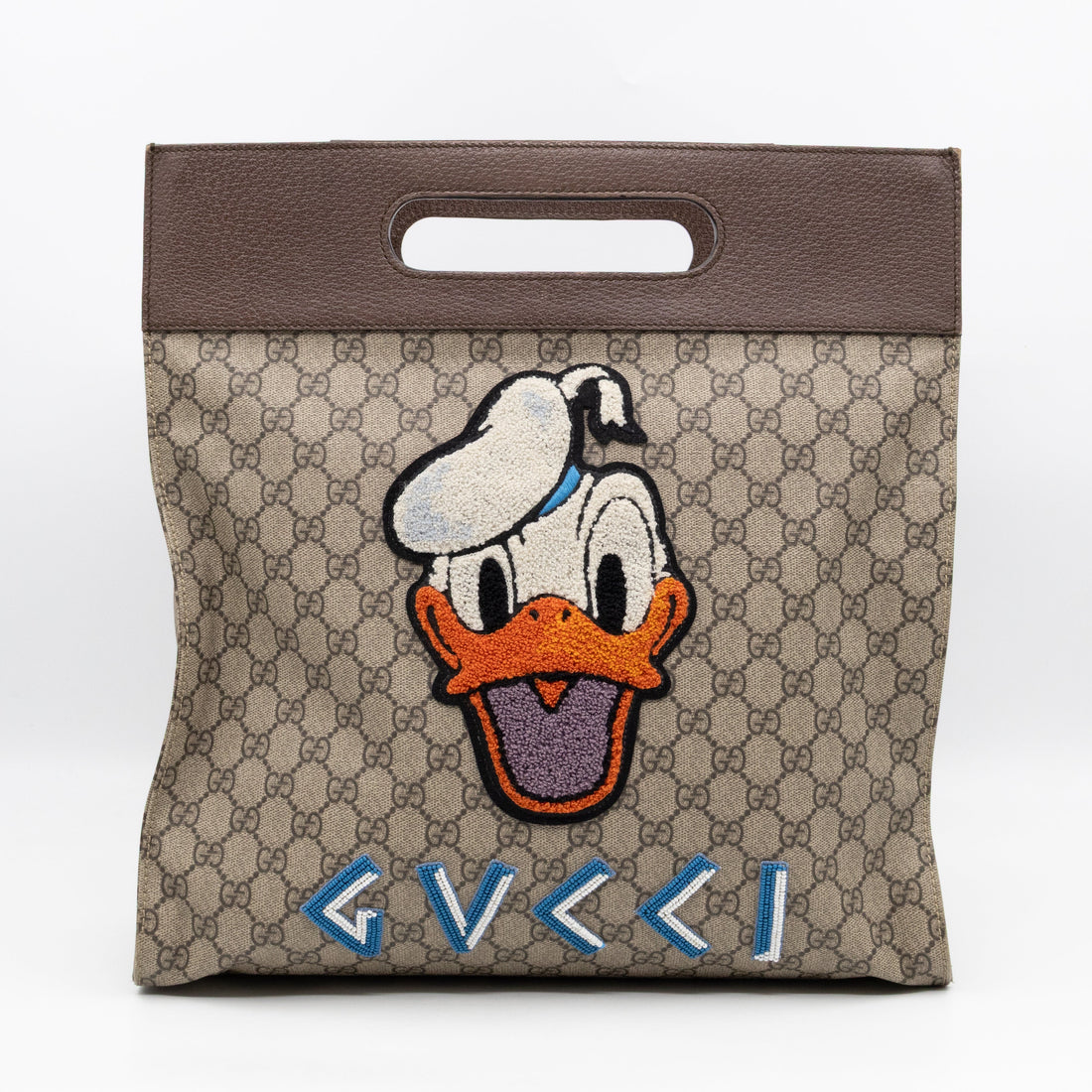 Gucci x Disney Neo  Donald Duck Tote GG Supreme