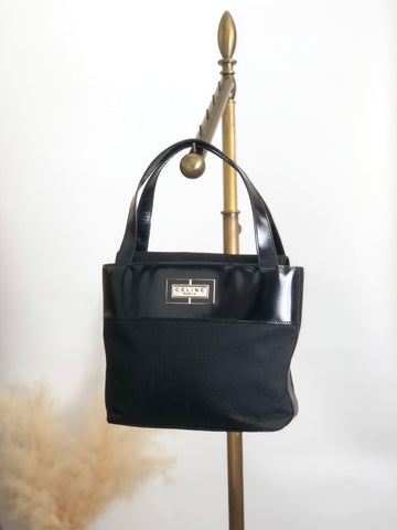 CELINE Logo Handbag Black New 1:1 vzeeur