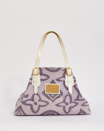 Louis Vuitton Purple Canvas Large Monogram Tahitienne Cabas GM