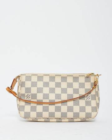 Louis Vuitton Damier Azur Canvas Pochette Accessoires Shoulder Bag