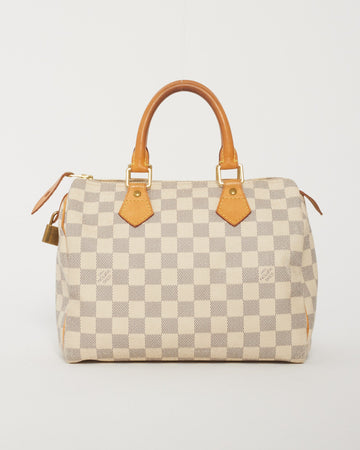 Louis Vuitton Damier Azur Canvas Speedy 25