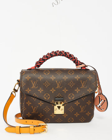 Louis Vuitton Monogram Braided Handle Pochette Metis