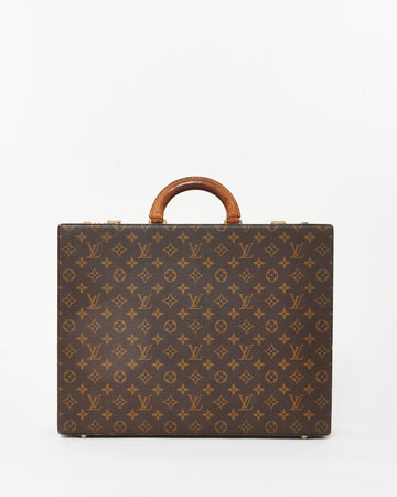 Louis Vuitton New 1:1 Replca 1:1 Rep Monogram Coated Canvas Trunk Briefcase