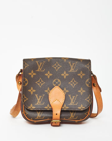 Louis Vuitton New 1:1 Replca 1:1 Rep Monogram Mini Cartouchiere Crossbody Bag