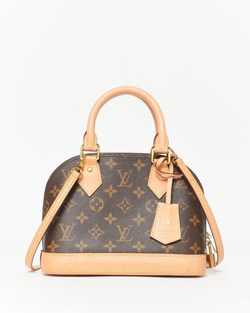 Louis Vuitton Monogram Coated Canvas Alma BB Bag