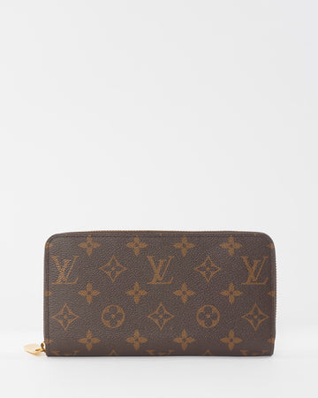 Louis Vuitton Monogram Canvas Long Zippy Wallet