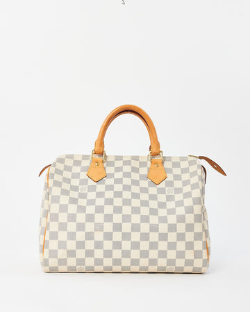 Louis Vuitton Damier Azur Coated Canvas Speedy 30