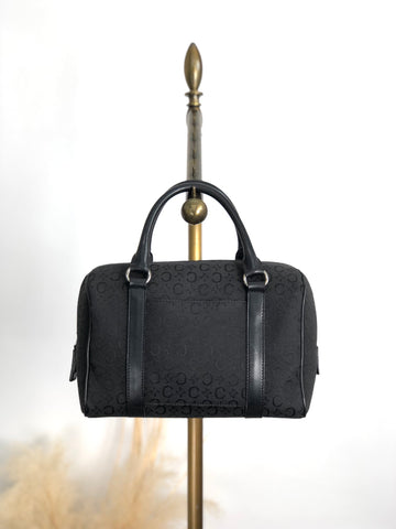 CELINE Small Boston bag Handbag Black New 1:1 w8thgk