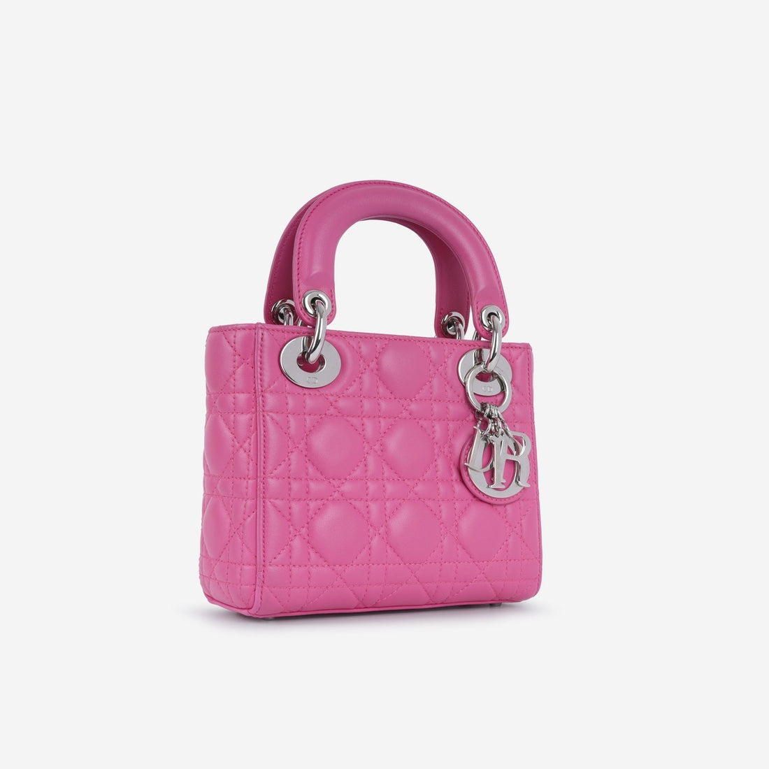 Dior Dior - Mini Lady Dior - Pink Lambskin SHW - 2012 -