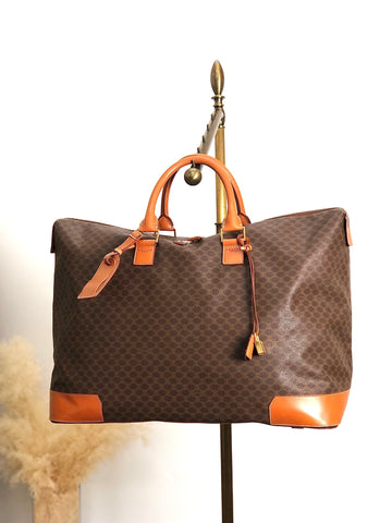 CELINE Macadam Handbag Boston bag Brown New 1:1 tj7utz