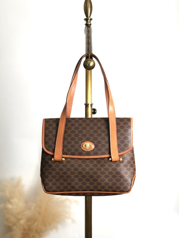 CELINE Macadam Handbag Brown New 1:1 5fmrk2