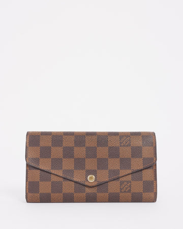 Louis Vuitton Damier Ebene Sarah Wallet
