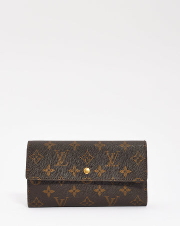 Louis Vuitton Monogram Canvas Sarah Wallet