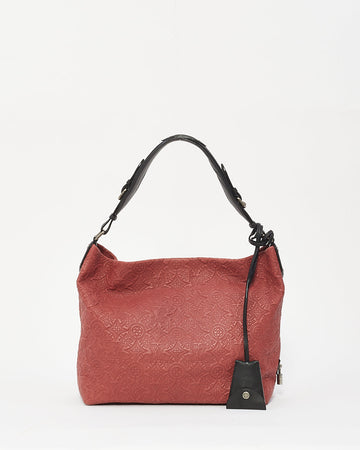 Louis Vuitton Burnt Rosewood Antheia Hobo Pm Bag