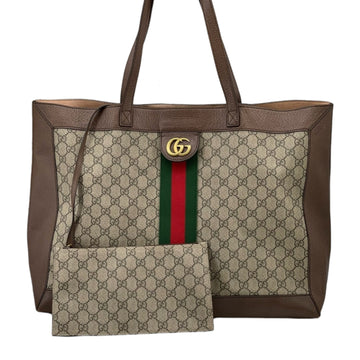 Gucci Medium Ophidia Soft GG Supreme Tote GHW