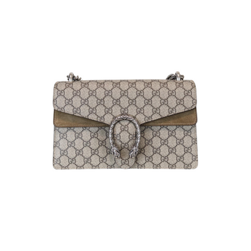 Gucci Dionysus Small Brown GG Supreme Monogram RHW