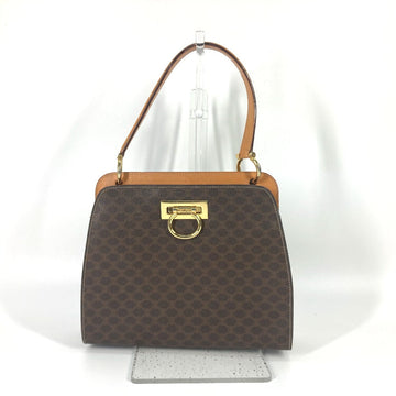 CELINE Handbag PVC / Leather Brown Bag Macadam Women New 1:1