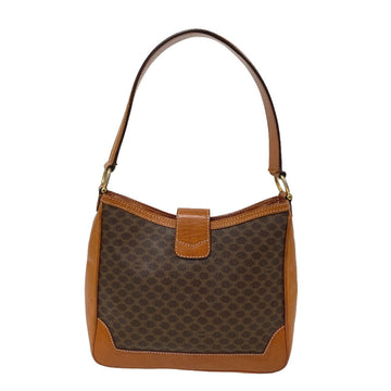 CELINE Shoulder Bag leather Brown Macadam Gancini Women New 1:1