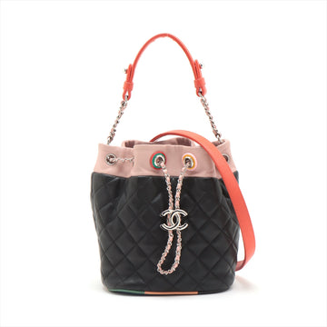 New 1:1 Rep Top Quality Chanel Matrasse hine Handle Shoulder Bag Black Silver G  23rd