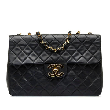 New 1:1 Rep Top Quality Chanel Decamatrasse 34 Cocomark ingle Flap Chain Shoulder Bag Black   CHANEL